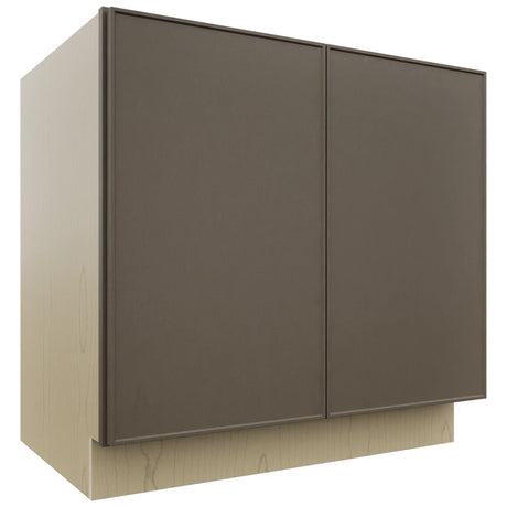 Fabuwood Echo Mocha B36FD Base Full Door Cabinet, Front View