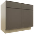 Fabuwood Echo Mocha B39 Base Standard Cabinet, Front View