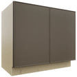 Fabuwood Echo Mocha B39FD Base Full Door Cabinet, Front View