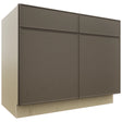 Fabuwood Echo Mocha B42 Base Standard Cabinet, Front View