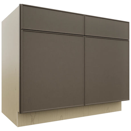 Fabuwood Echo Mocha B42 Base Standard Cabinet, Front View