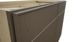 Fabuwood Echo Mocha B48 Base Standard Cabinet, Detail View
