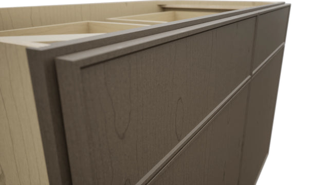 Fabuwood Echo Mocha B48 Base Standard Cabinet, Detail View