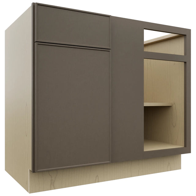 Fabuwood Echo Mocha BLB42/45 Base Corner Blind Cabinet, Front View