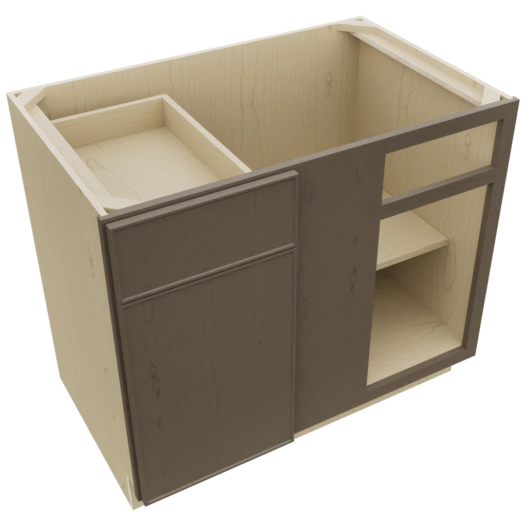 Fabuwood Echo Mocha BLB42/45 Base Corner Blind Cabinet, Top View
