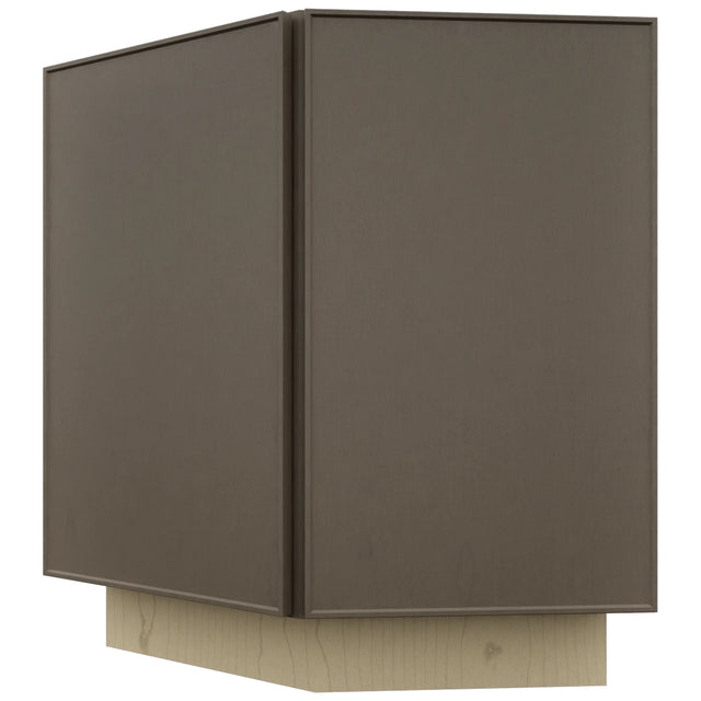 Fabuwood Echo Mocha BRA24 Base Return Angle Cabinet, Front View
