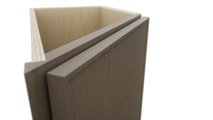 Fabuwood Echo Mocha BTR12 Base Transitional Cabinet, Detail View
