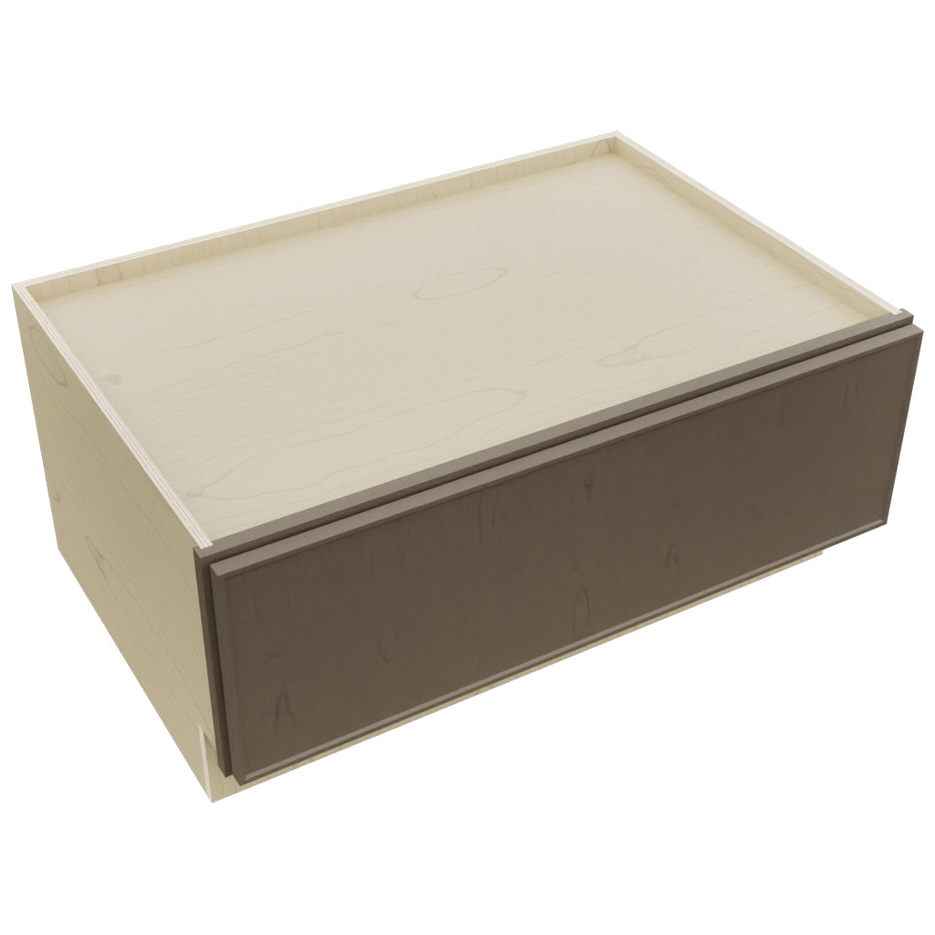 Fabuwood Echo Mocha DBS36 Base Bench Seat Cabinet, Top View