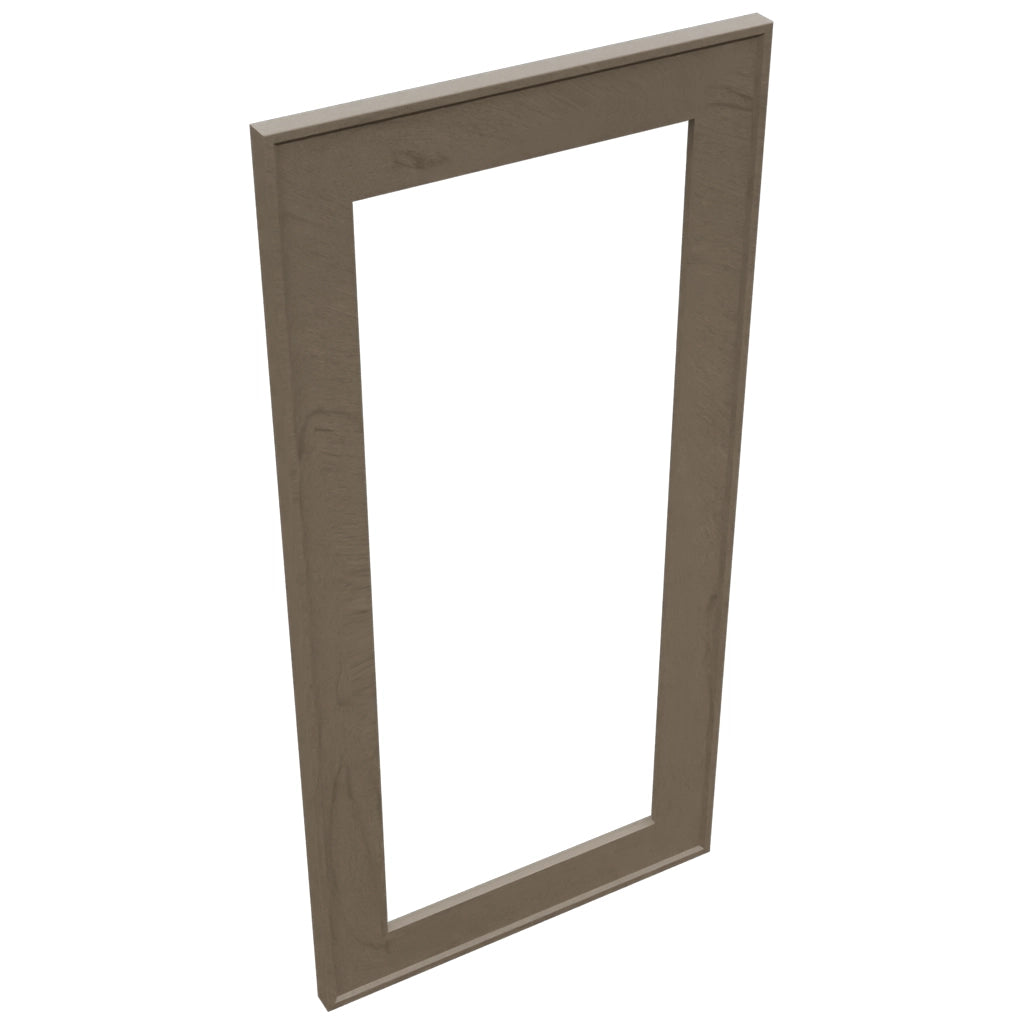 Fabuwood Echo Mocha DS DFG1530 Wall Prepped Door, Top View