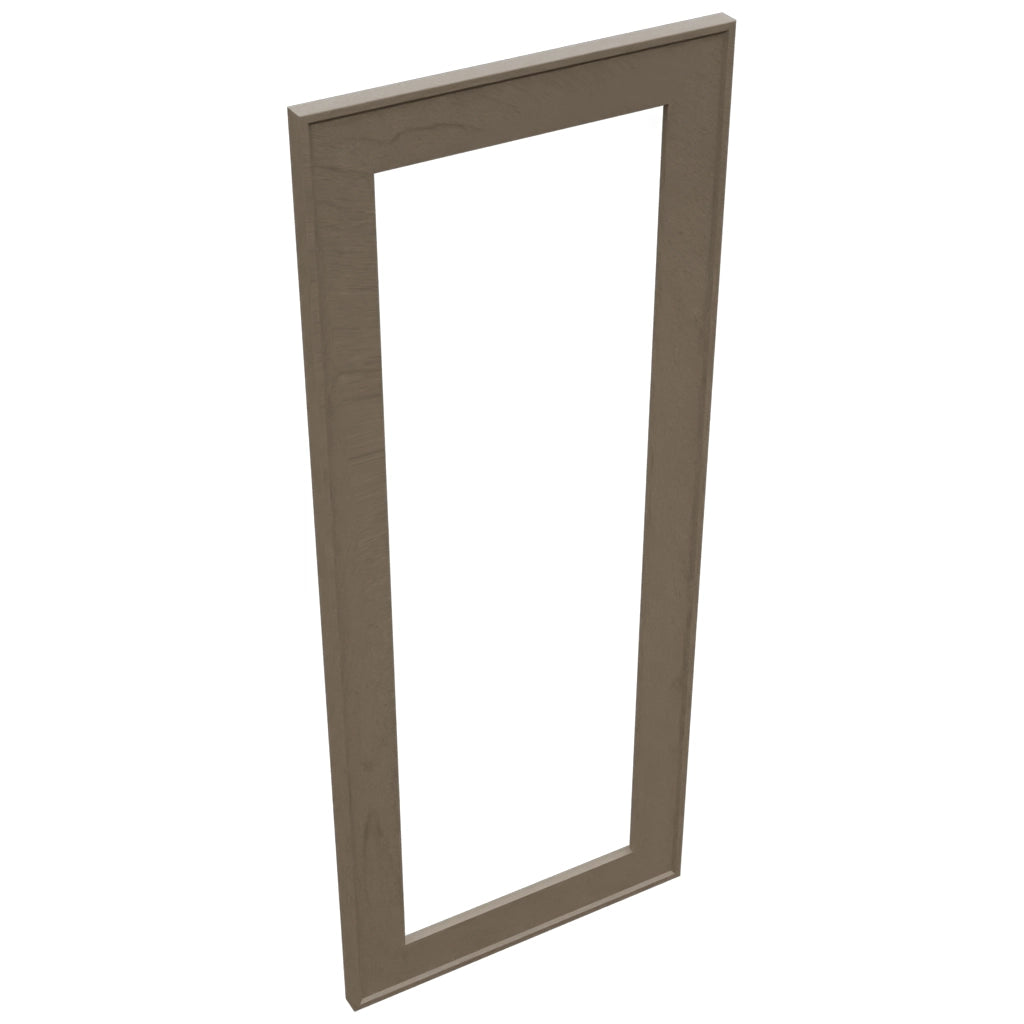 Fabuwood Echo Mocha DS DFG1536 Wall Prepped Door, Top View