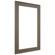 Fabuwood Echo Mocha DS DFG1830 Wall Prepped Door, Front View
