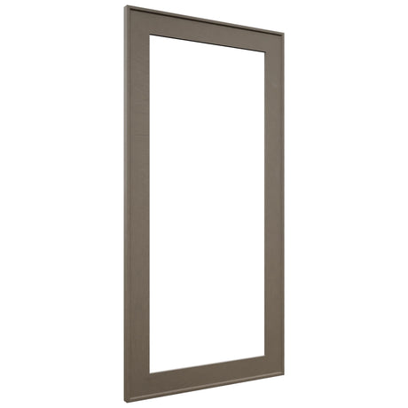 Fabuwood Echo Mocha DS DFG1836 Wall Prepped Door, Front View