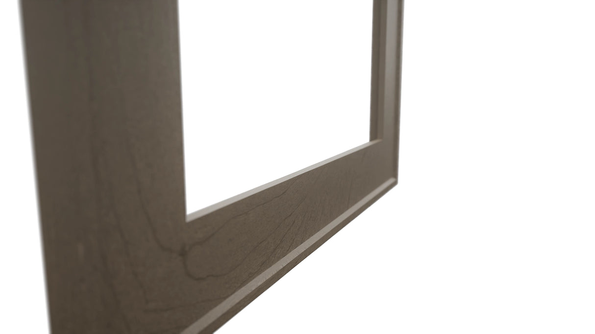 Fabuwood Echo Mocha DS DFG1836 Wall Prepped Door, Detail View