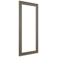 Fabuwood Echo Mocha DS DFG1842 Wall Prepped Door, Front View