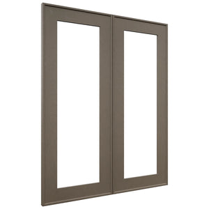 Fabuwood Echo Mocha DS DFG2430 Wall Prepped Door, Front View