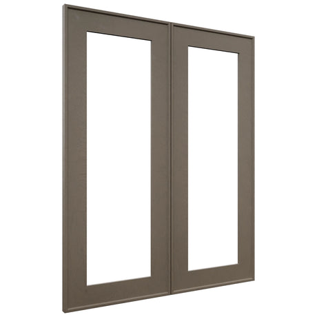 Fabuwood Echo Mocha DS DFG2430 Wall Prepped Door, Front View