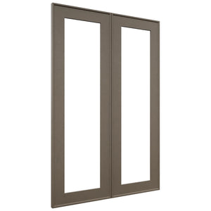 Fabuwood Echo Mocha DS DFG2436 Wall Prepped Door, Front View