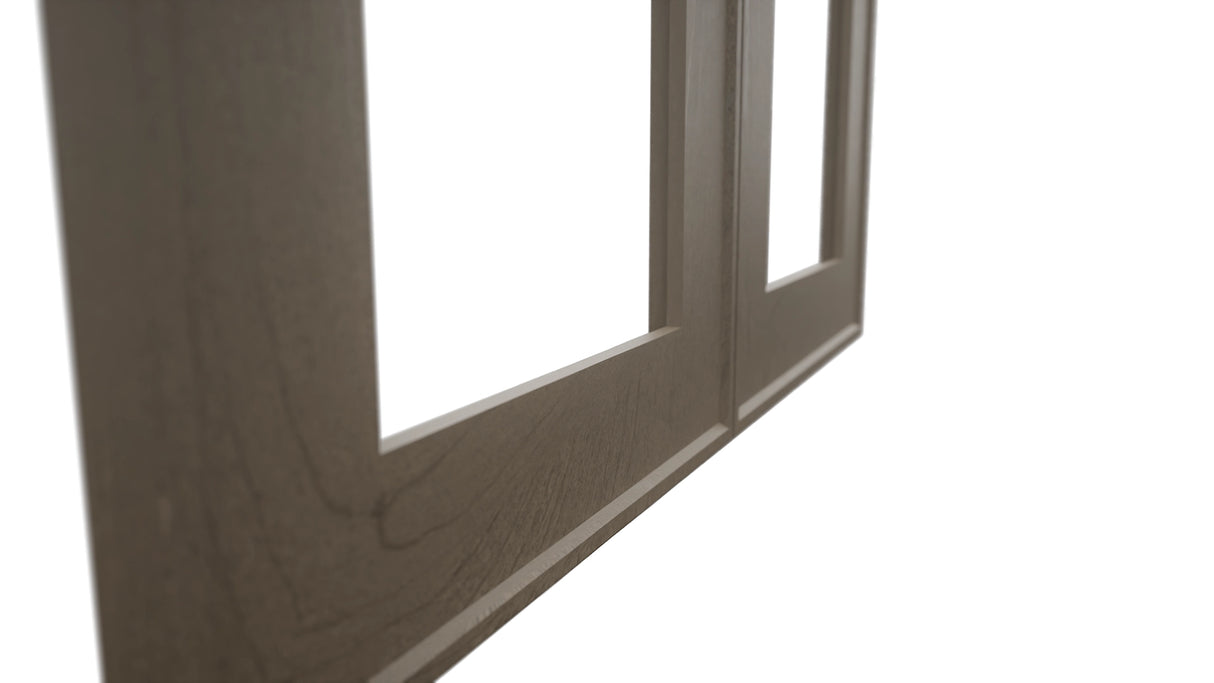 Fabuwood Echo Mocha DS DFG2436 Wall Prepped Door, Detail View