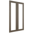 Fabuwood Echo Mocha DS DFG2442 Wall Prepped Door, Front View