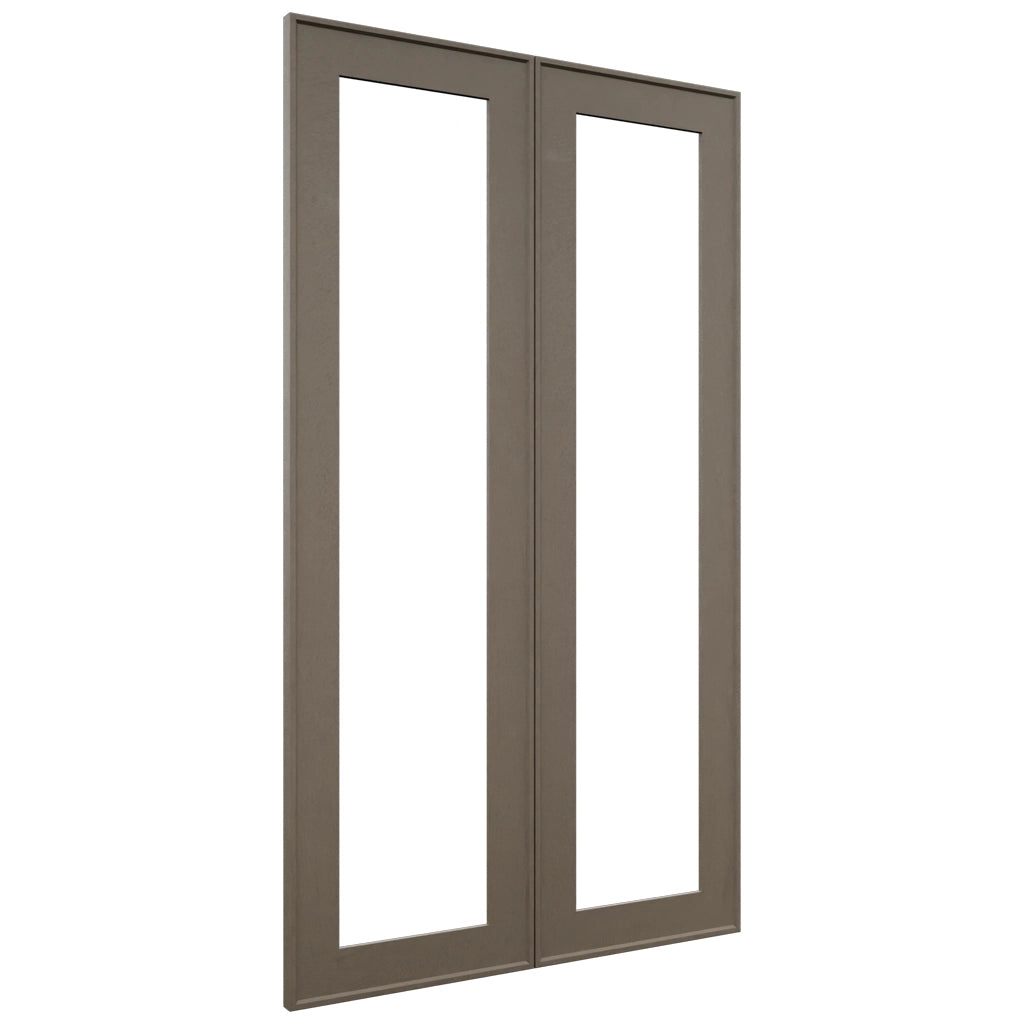 Fabuwood Echo Mocha DS DFG2442 Wall Prepped Door, Front View