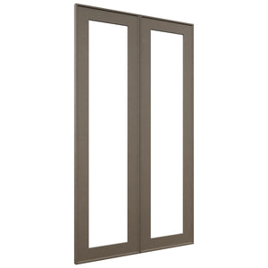 Fabuwood Echo Mocha DS DFG2442 Wall Prepped Door, Front View