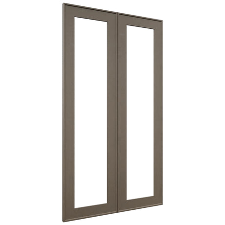 Fabuwood Echo Mocha DS DFG2442 Wall Prepped Door, Front View