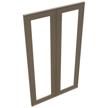 Fabuwood Echo Mocha DS DFG2442 Wall Prepped Door, Top View