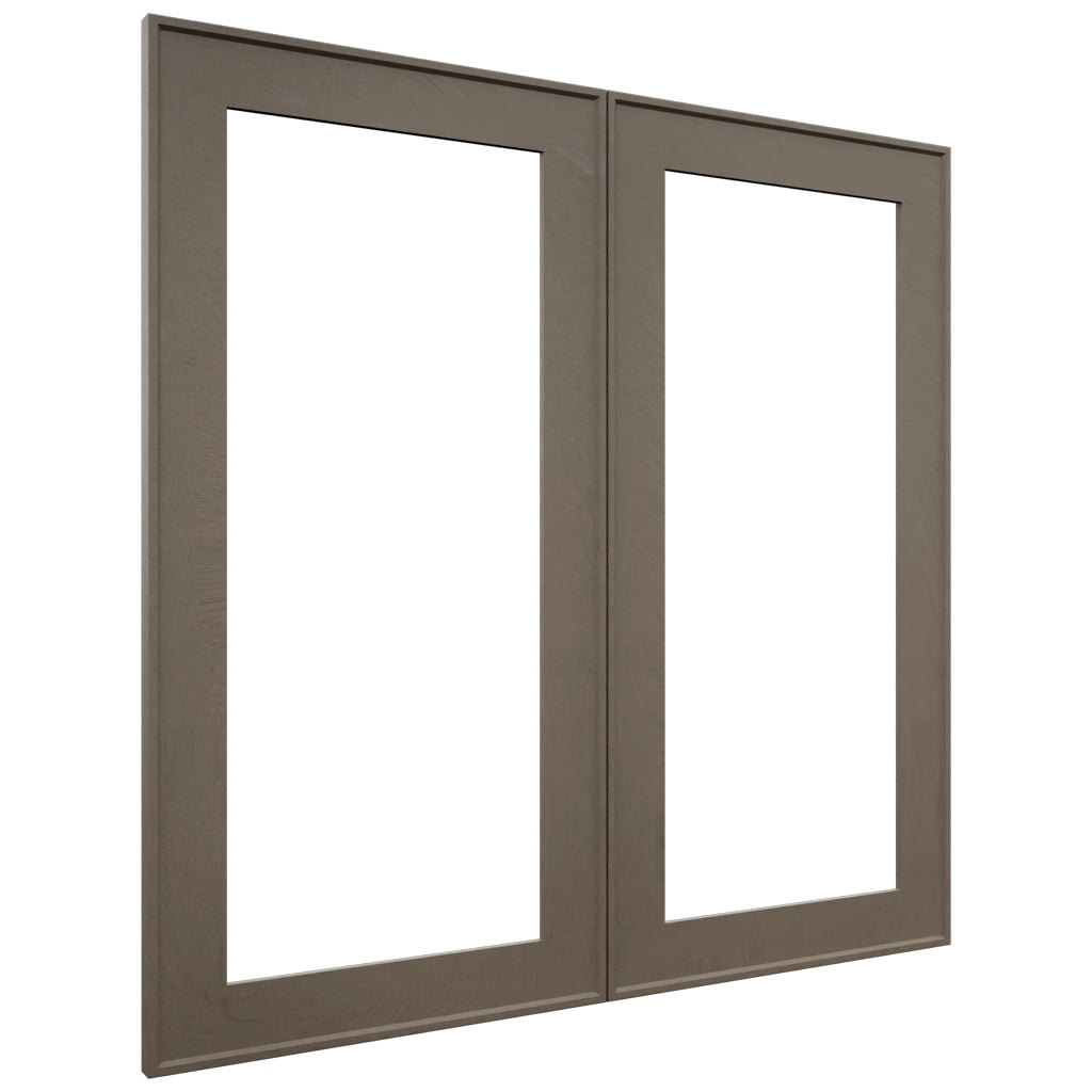 Fabuwood Echo Mocha DS DFG3030 Wall Prepped Door, Front View