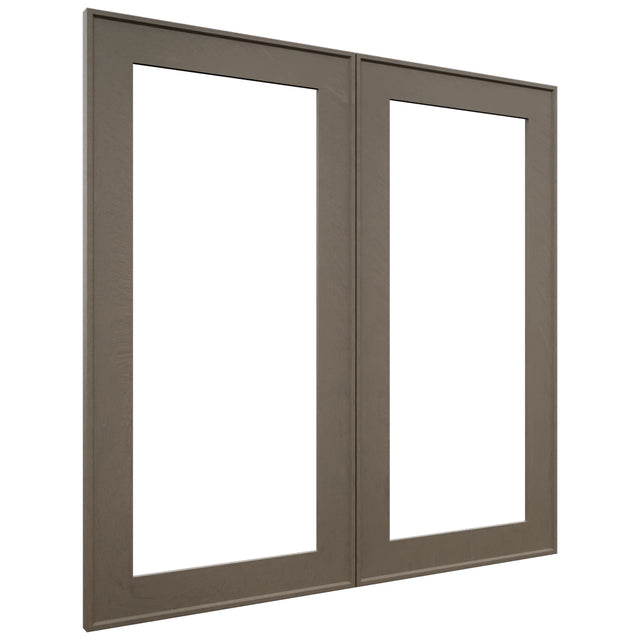 Fabuwood Echo Mocha DS DFG3030 Wall Prepped Door, Front View