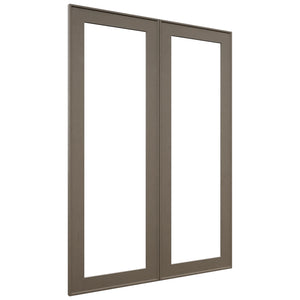 Fabuwood Echo Mocha DS DFG3042 Wall Prepped Door, Front View