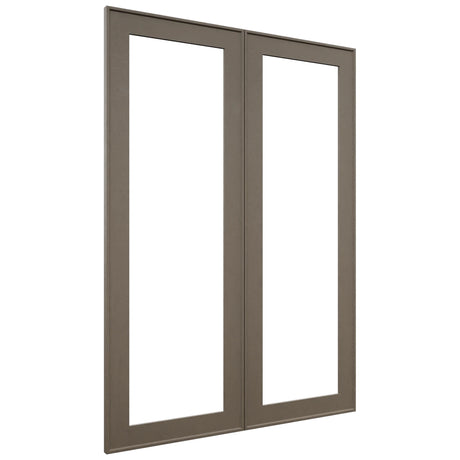 Fabuwood Echo Mocha DS DFG3042 Wall Prepped Door, Front View