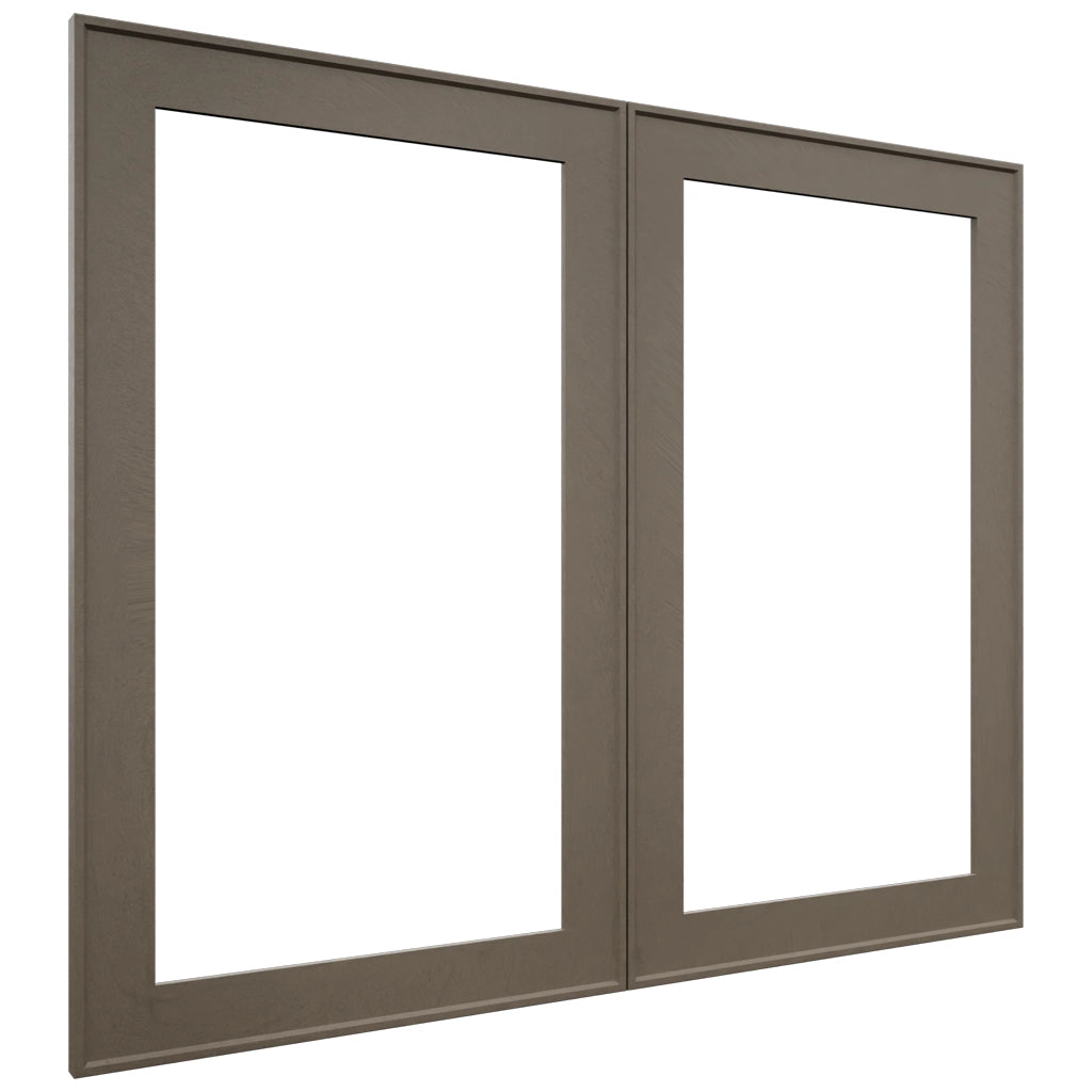 Fabuwood Echo Mocha DS DFG3630 Wall Prepped Door, Front View