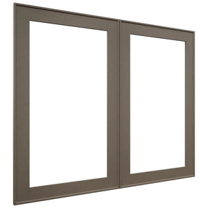 Fabuwood Echo Mocha DS DFG3630 Wall Prepped Door, Front View