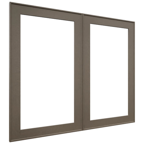 Fabuwood Echo Mocha DS DFG3630 Wall Prepped Door, Front View