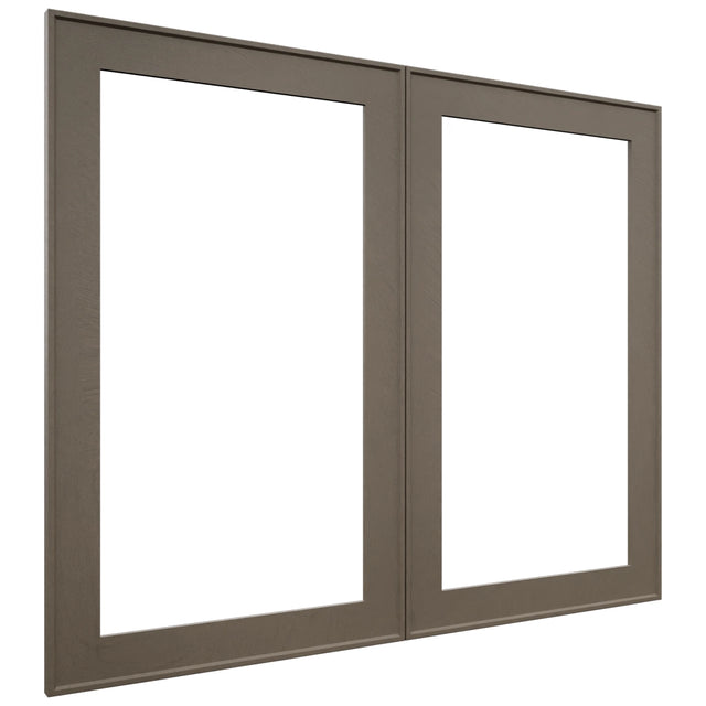 Fabuwood Echo Mocha DS DFG3630 Wall Prepped Door, Front View