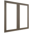 Fabuwood Echo Mocha DS DFG3636 Wall Prepped Door, Front View