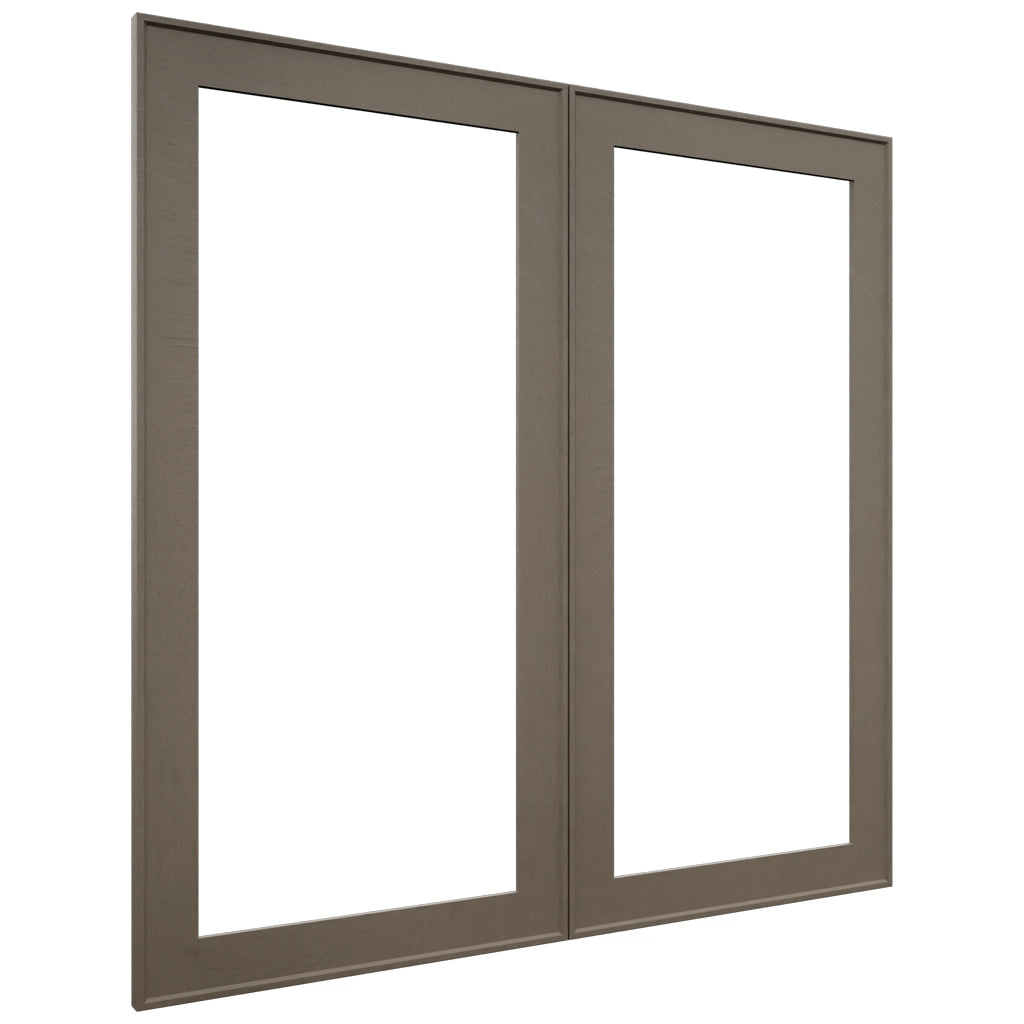 Fabuwood Echo Mocha DS DFG3636 Wall Prepped Door, Front View