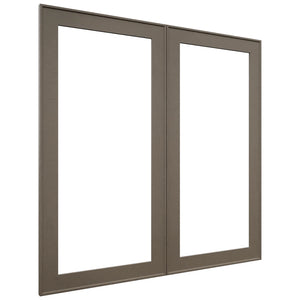 Fabuwood Echo Mocha DS DFG3636 Wall Prepped Door, Front View