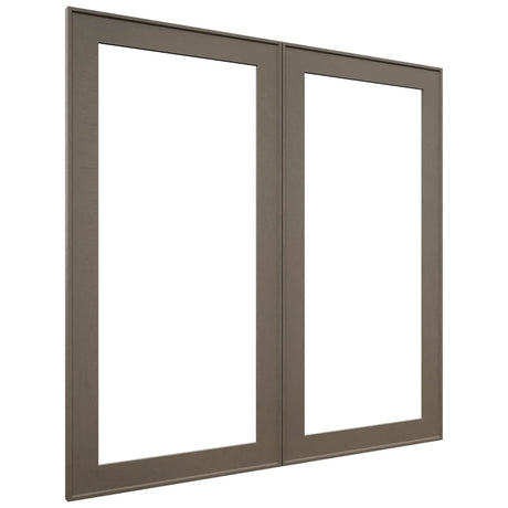 Fabuwood Echo Mocha DS DFG3636 Wall Prepped Door, Front View