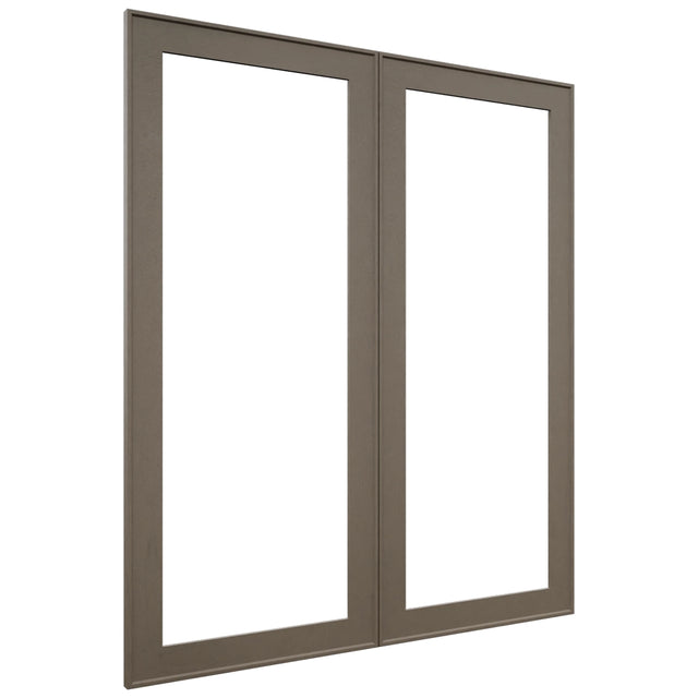 Fabuwood Echo Mocha DS DFG3642 Wall Prepped Door, Front View