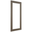 Fabuwood Echo Mocha DS DFGD2436 Wall Prepped Door, Front View