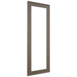 Fabuwood Echo Mocha DS DFGD2442 Wall Prepped Door, Front View