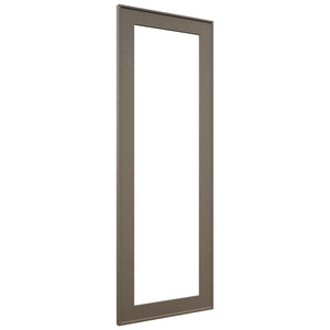 Fabuwood Echo Mocha DS DFGD2442 Wall Prepped Door, Front View