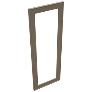 Fabuwood Echo Mocha DS DFGD2442 Wall Prepped Door, Top View