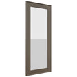 Fabuwood Echo Mocha DS GDW1536 Wall Glass Door, Front View