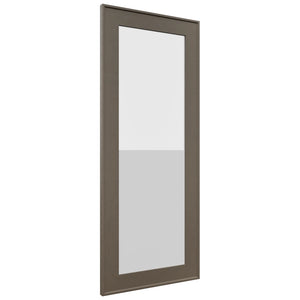 Fabuwood Echo Mocha DS GDW1536 Wall Glass Door, Front View