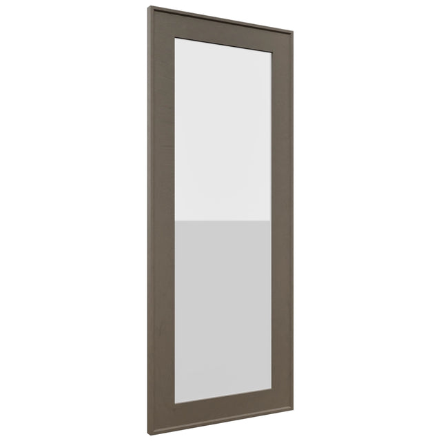 Fabuwood Echo Mocha DS GDW1536 Wall Glass Door, Front View