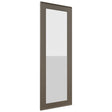 Fabuwood Echo Mocha DS GDW1542 Wall Glass Door, Front View