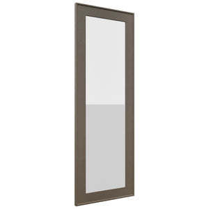 Fabuwood Echo Mocha DS GDW1542 Wall Glass Door, Front View