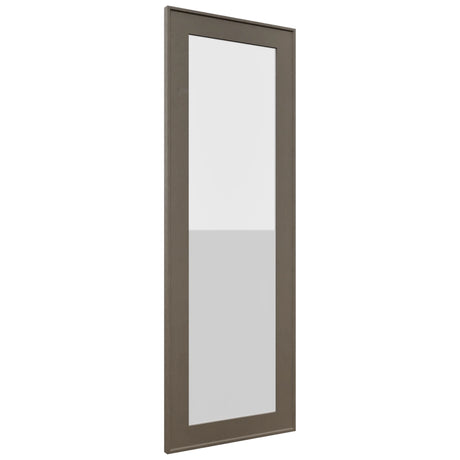 Fabuwood Echo Mocha DS GDW1542 Wall Glass Door, Front View